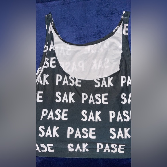 TMMG Haitian Sak Pase Cropped Tank Top - Picture 1 of 4